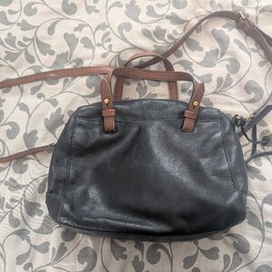 Fossil Sydney Leather Satchel